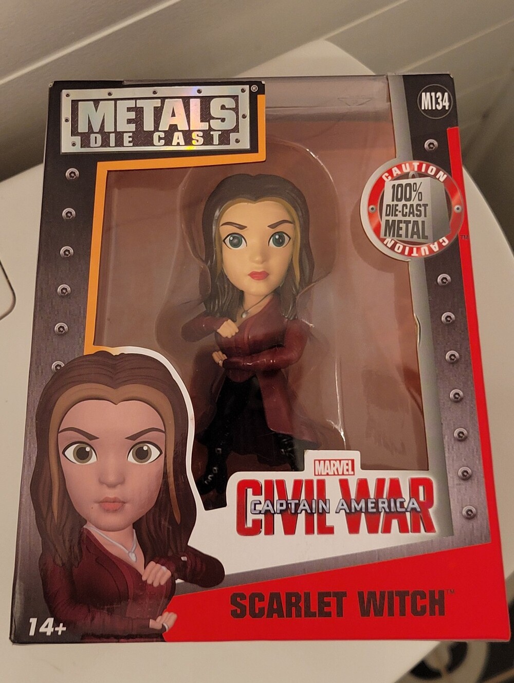Marvel Scarlet Witch Figure -Metal Die Cast